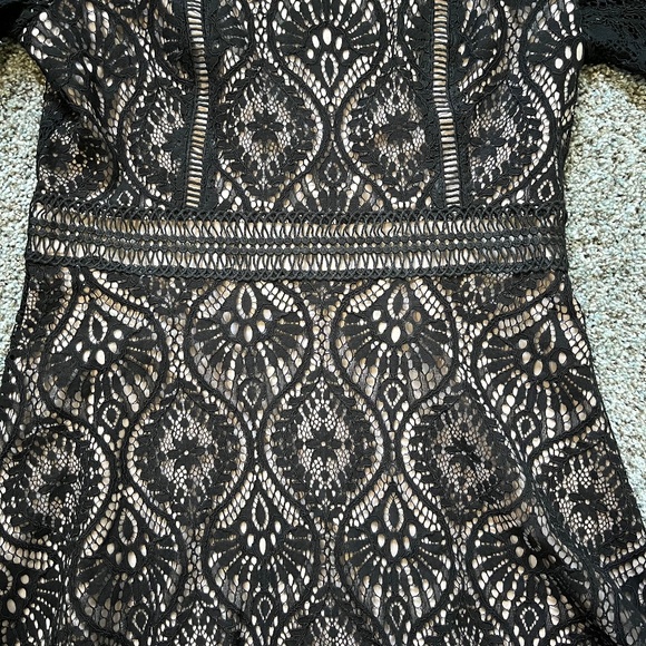 BB Dakota by Steve Madden Black Dress, Size 10, NWT; perfect NewYear's Eve dress - Picture 3 of 16